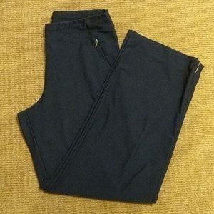 Lucy Navy Straight Leg Yoga Pants